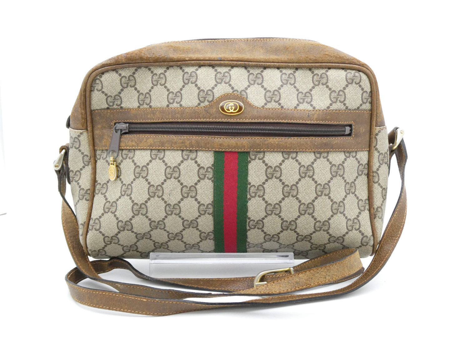 GUCCI Sherry GG Supreme Shoulder Bag