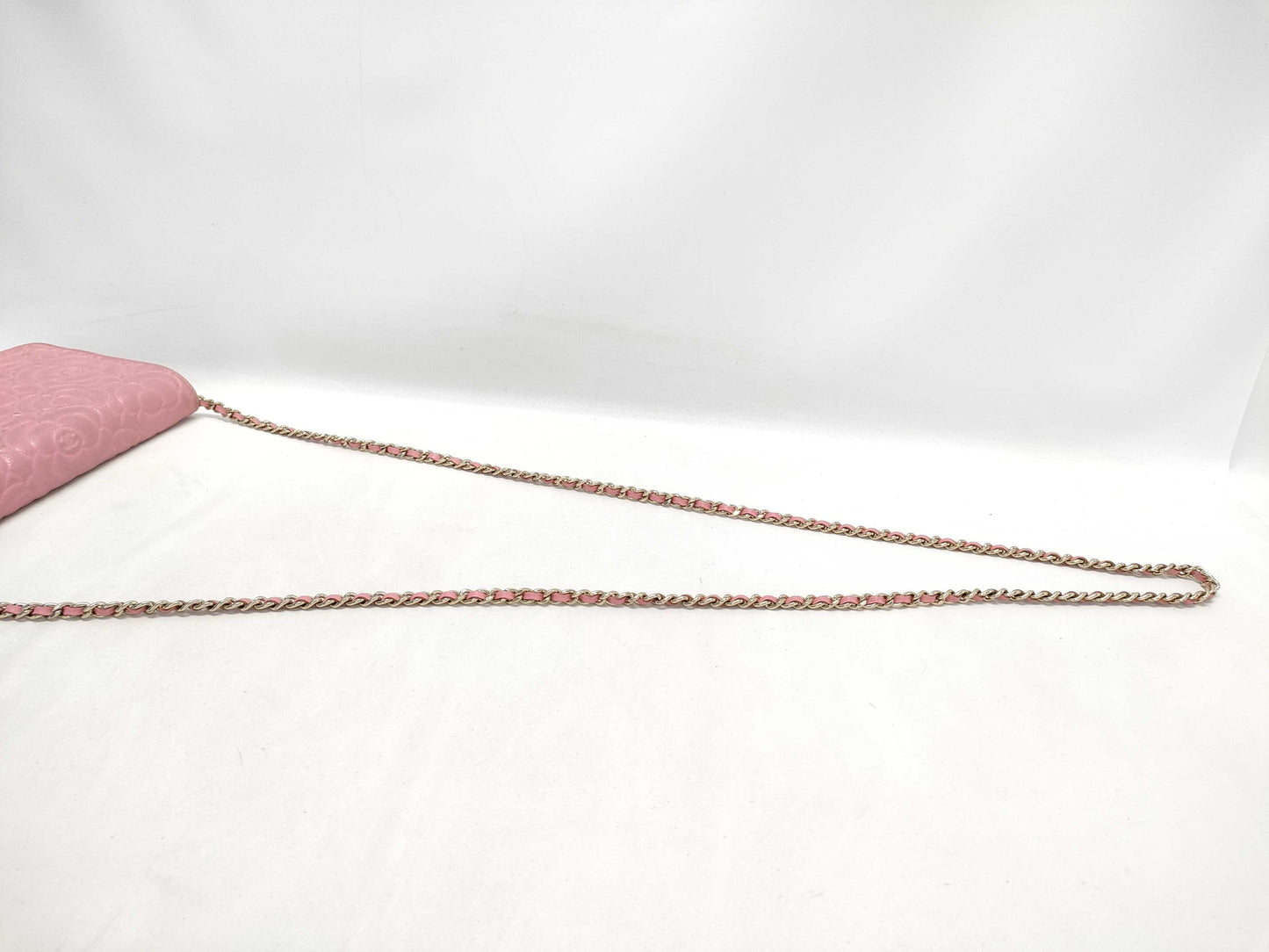 CHANEL Camellia Chain Shoulder Bag Wallet Shoulder Bag