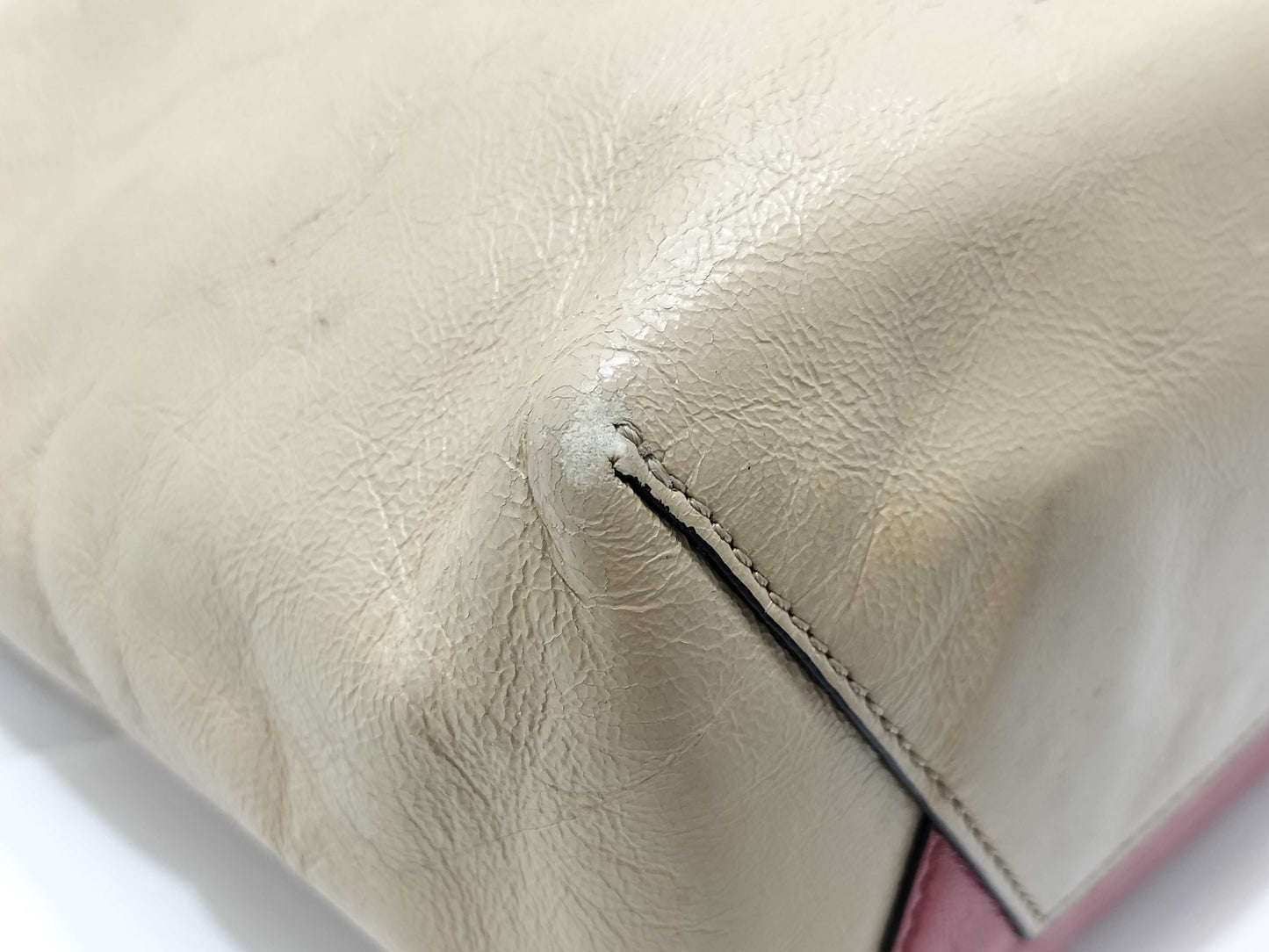 MARNI Two-tone Leather Handbag