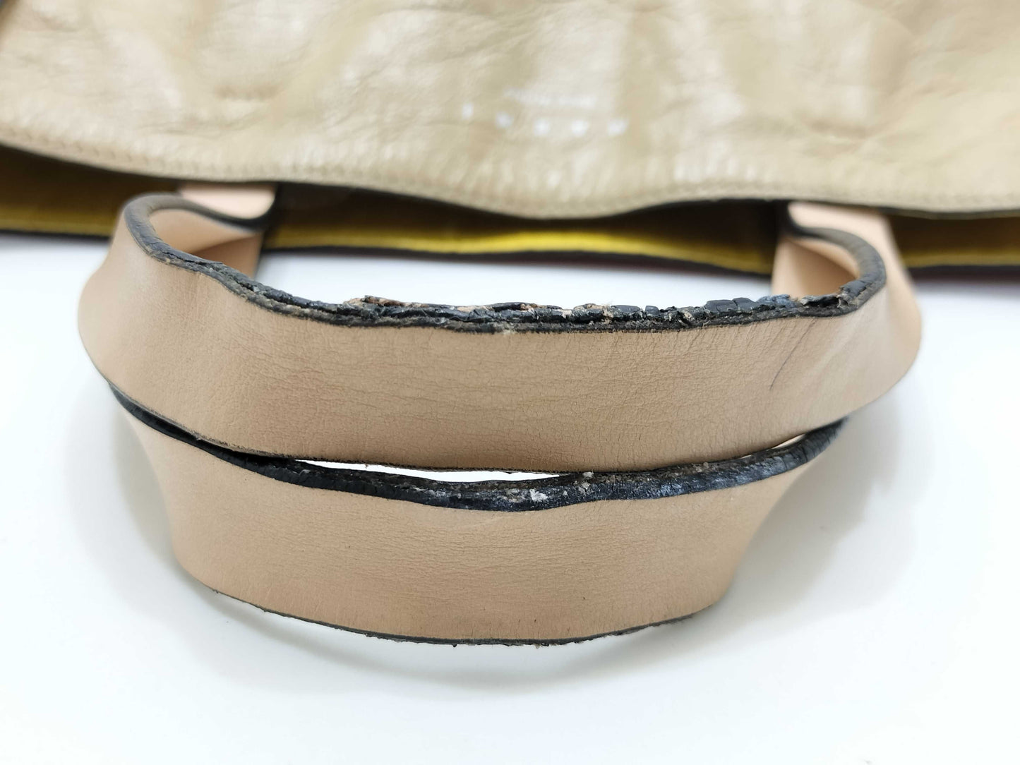 MARNI Two-tone Leather Handbag