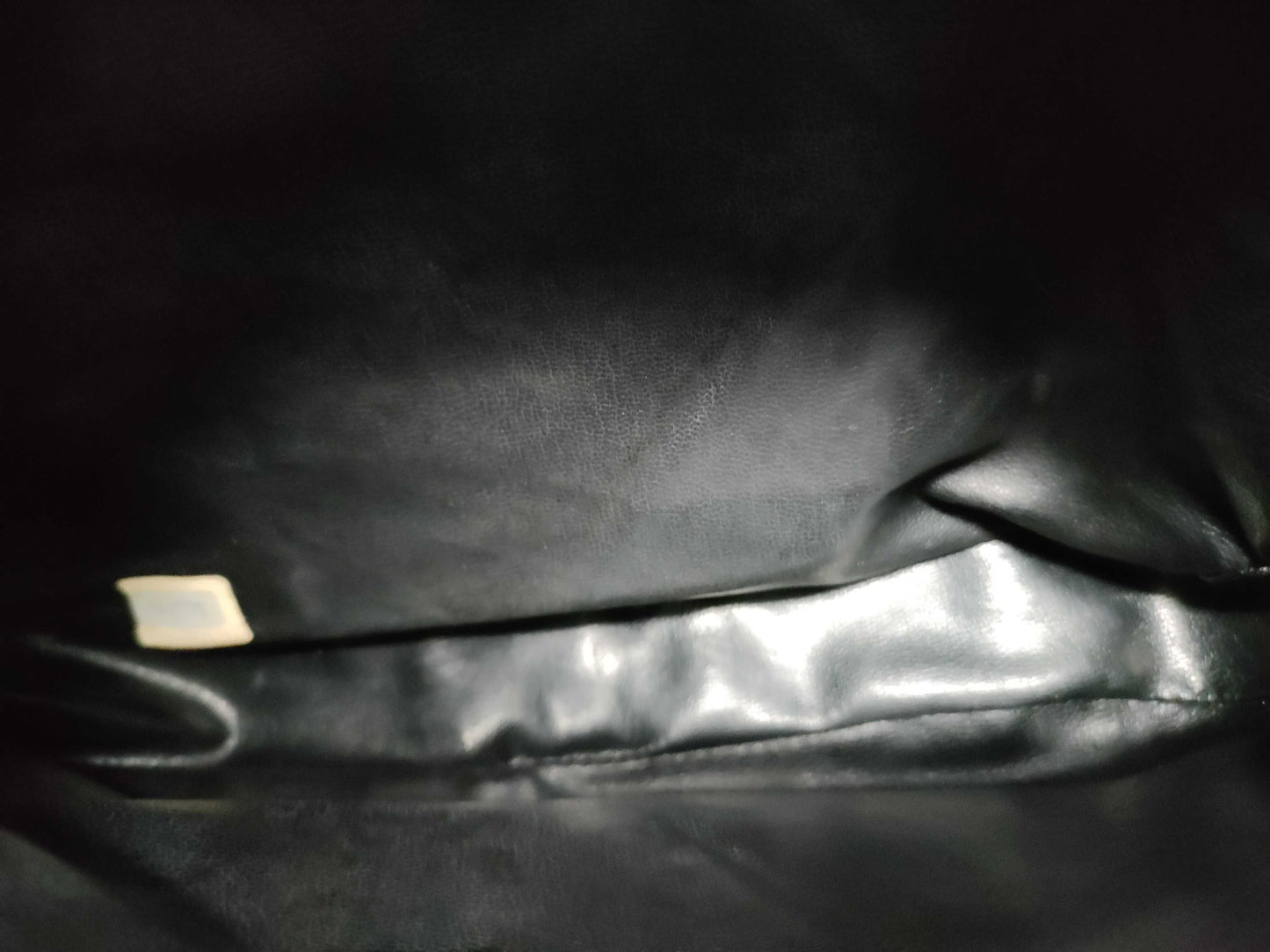 CHANEL Patent Bicolor Shoulder Bag