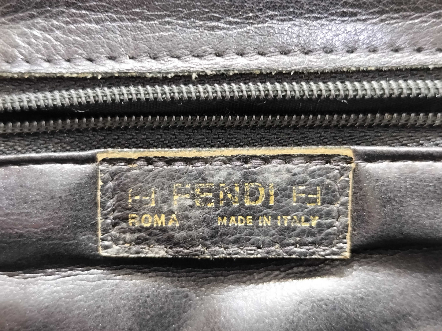 FENDI Braided Shoulder Bag/Clutch Bag