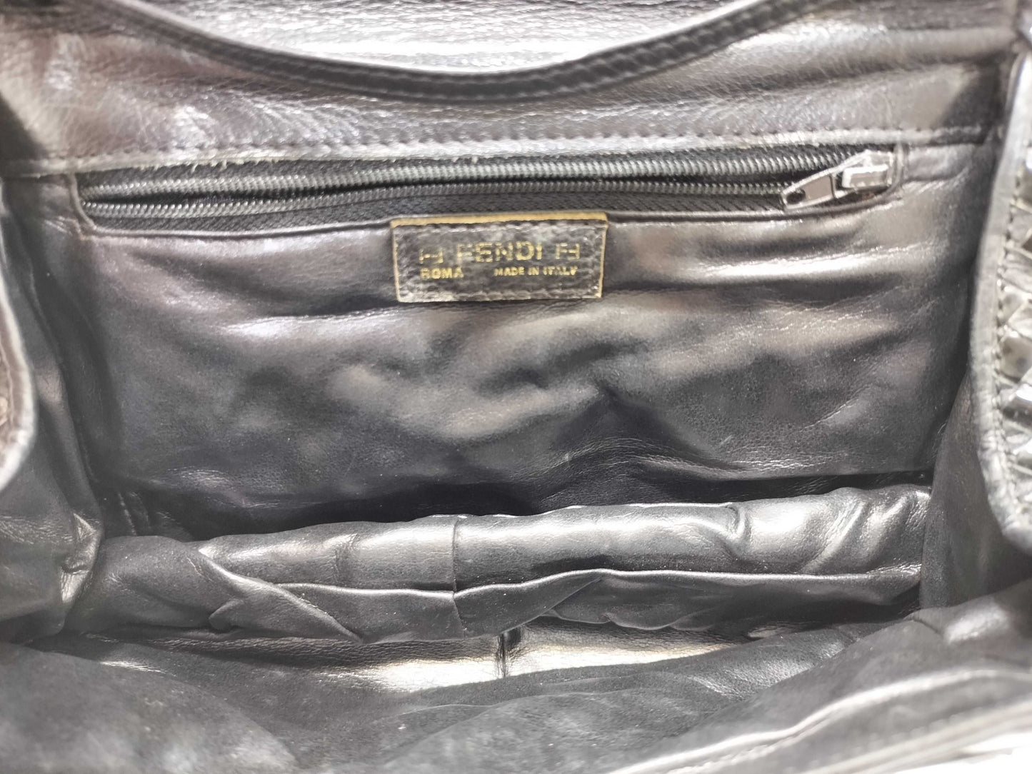 FENDI Braided Shoulder Bag/Clutch Bag