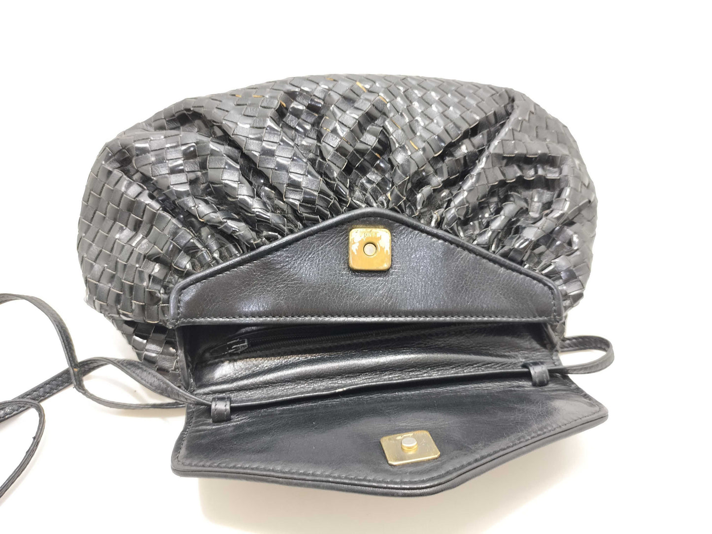 FENDI Braided Shoulder Bag/Clutch Bag