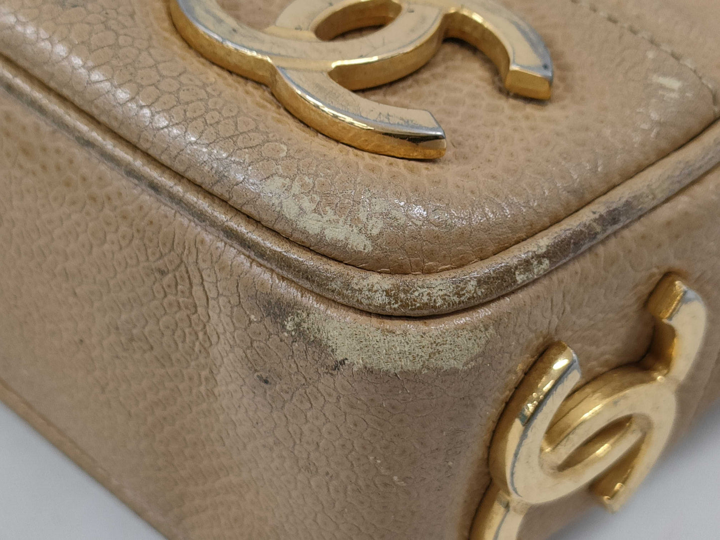 CHANEL Triple Coco Chain Shoulder Bag