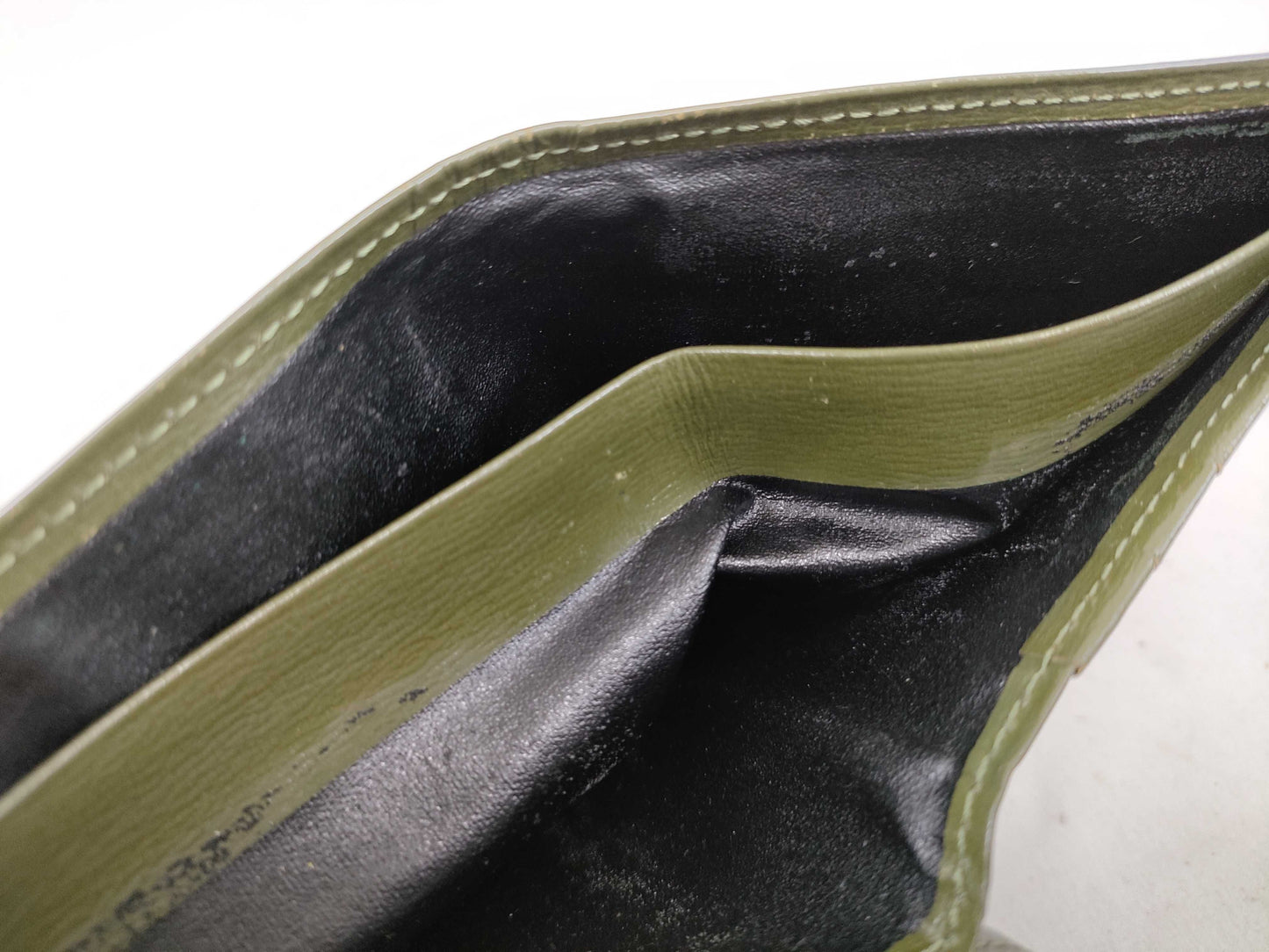 Burberrys Folding Wallet Green Wallet