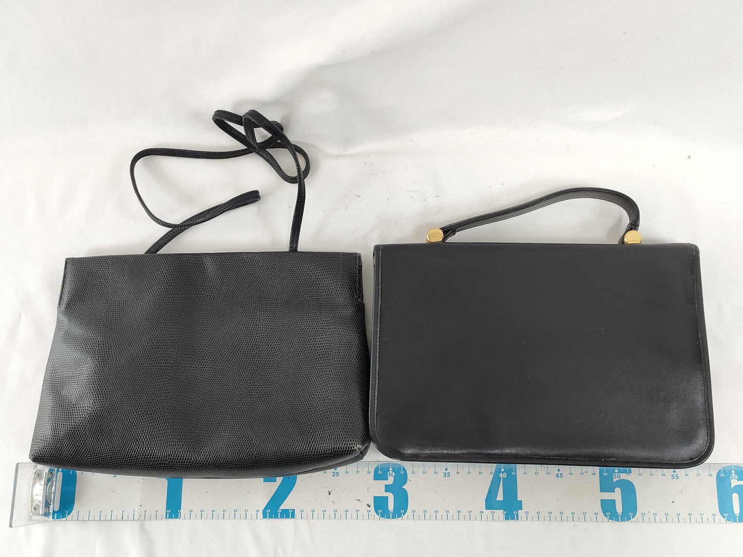Salvatore Ferragamo Vara handbag and shoulder bag lizard set