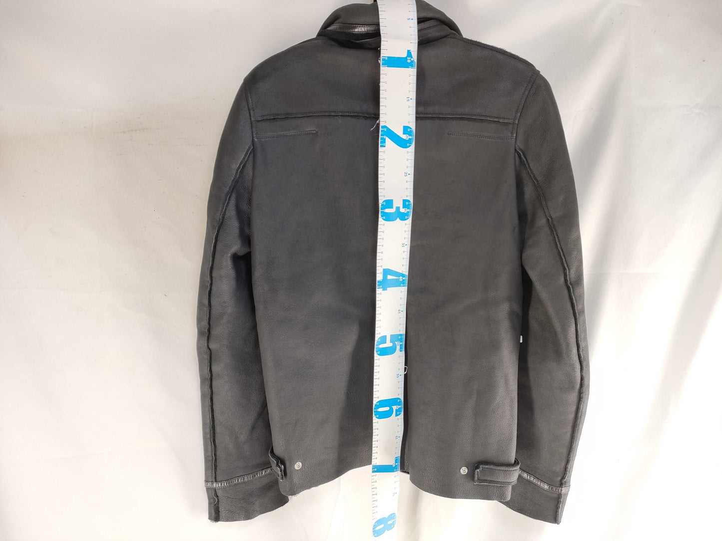 Dior Dior Homme 10AW Christmas Eve Real Mouton Single Rider Jacket