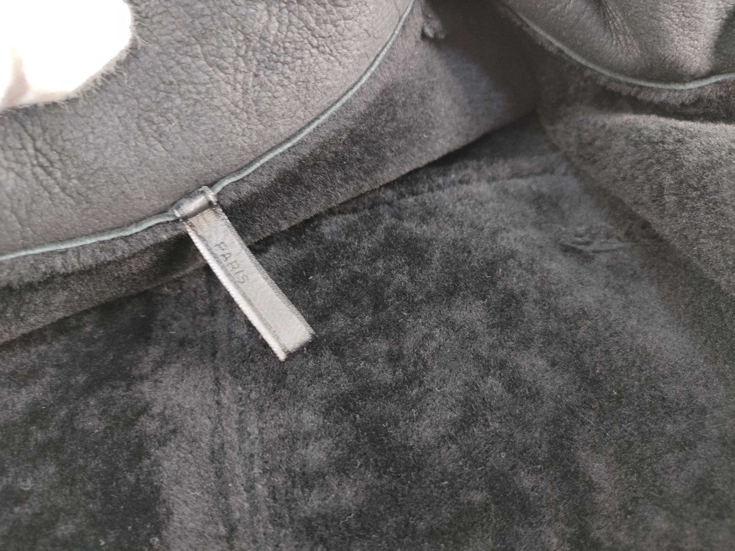 Dior Dior Homme 10AW Christmas Eve Real Mouton Single Rider Jacket