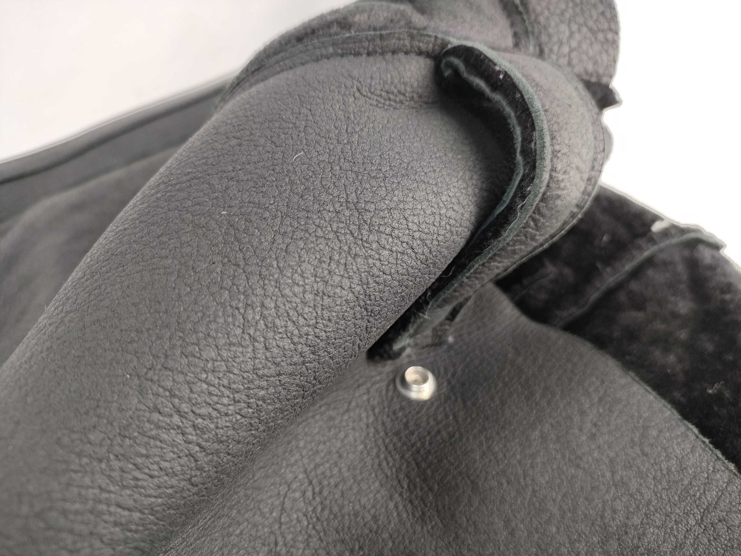 Dior Dior Homme 10AW Christmas Eve Real Mouton Single Rider Jacket