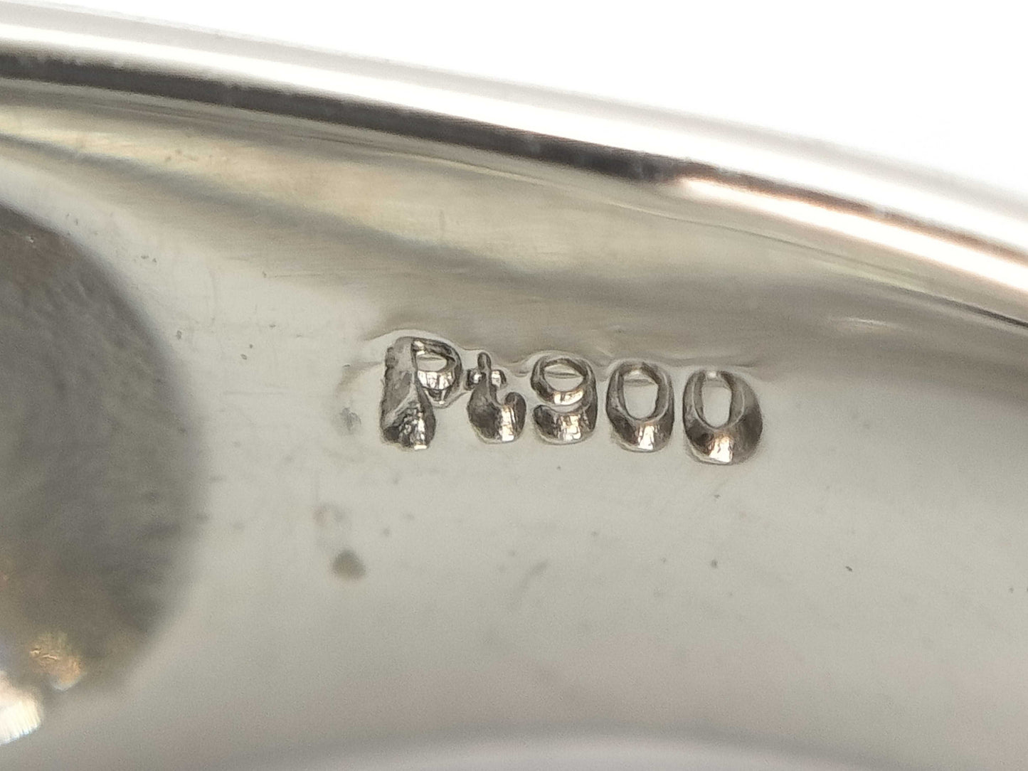 D4.112ct PT900 10.2g Ring