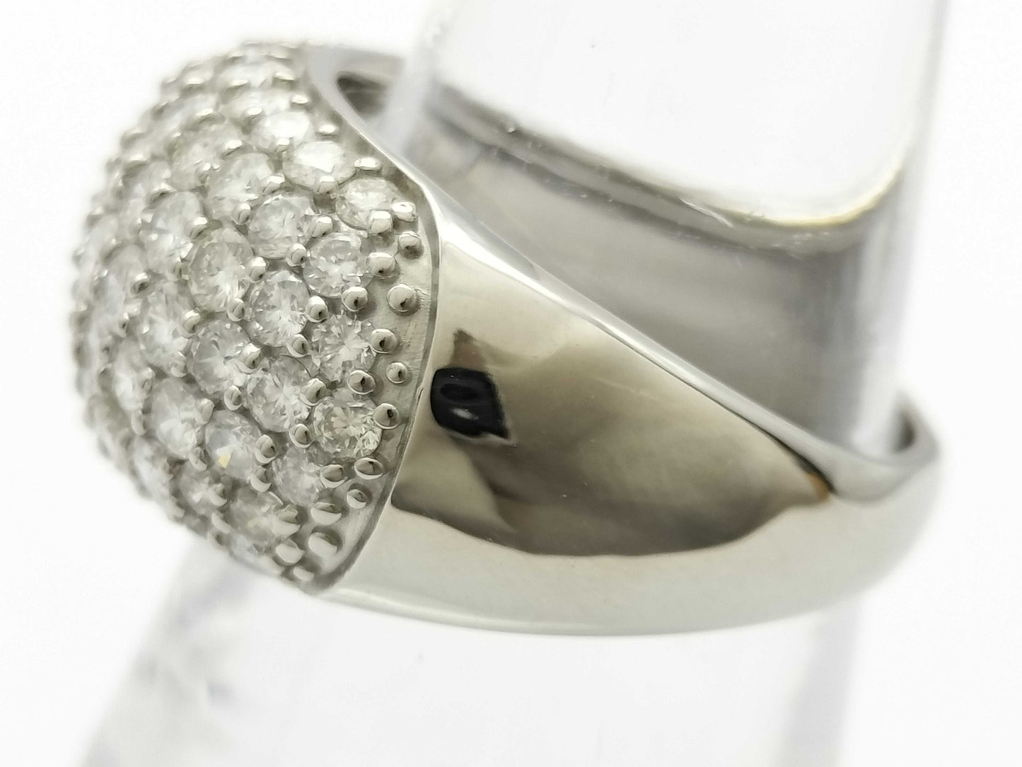 D4.133ct PT900 10.1g Ring