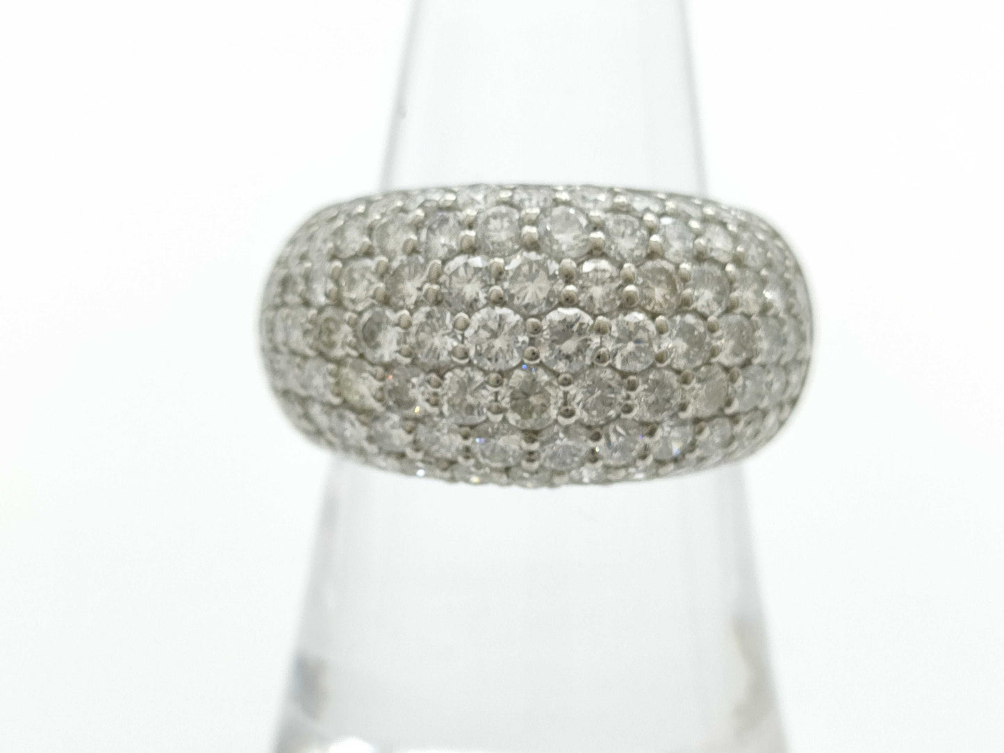 D3.998ct PT900 10.8g Ring