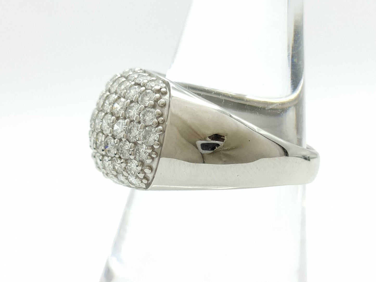 D3.998ct PT900 10.8g Ring