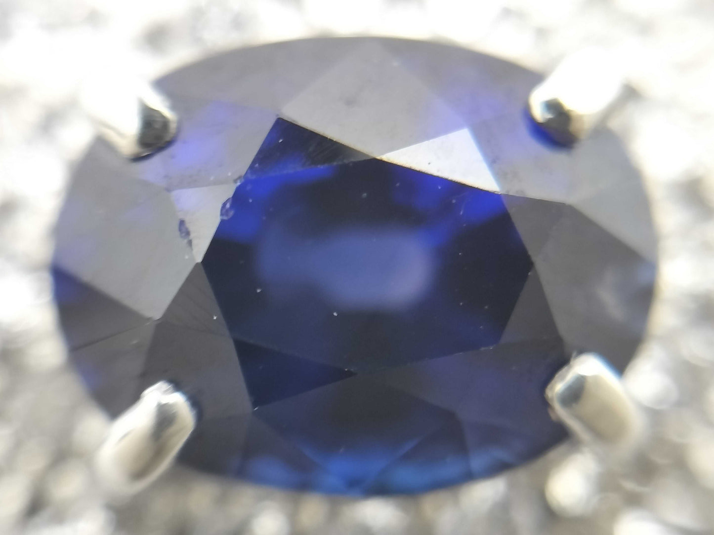 S1.293ct D1.11ct PT900 3.5g Pendant Top