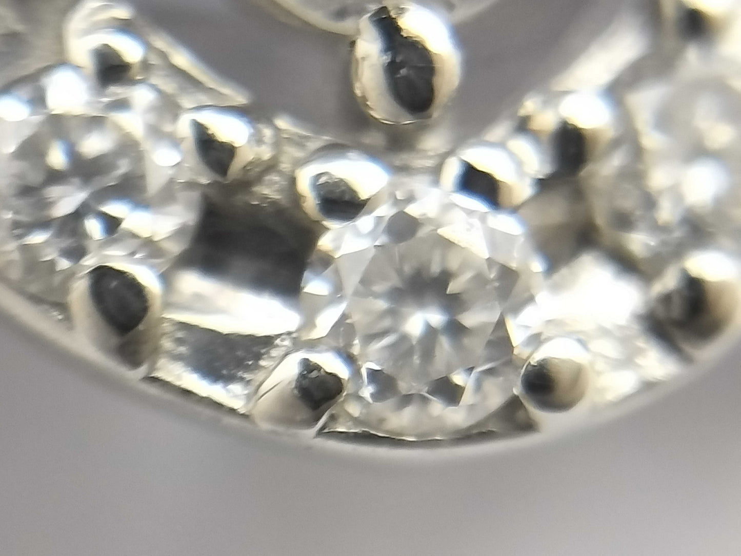 S1.293ct D1.11ct PT900 3.5g Pendant Top