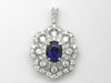 S1.293ct D1.11ct PT900 3.5g Pendant Top