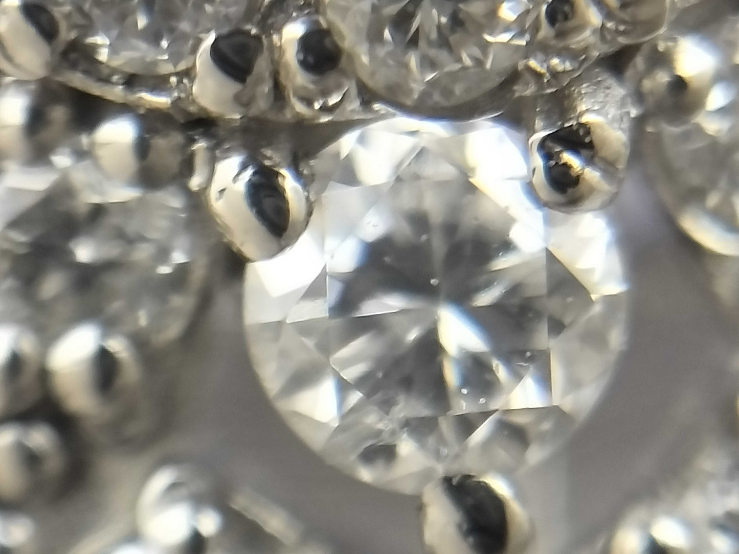 S1.293ct D1.11ct PT900 3.5g Pendant Top