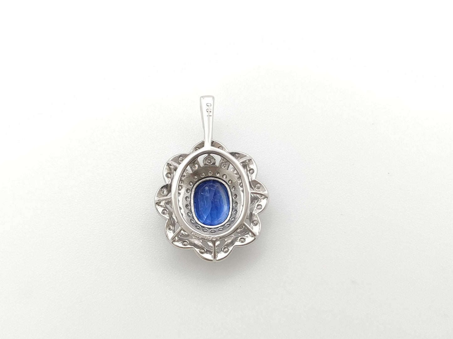 S1.740ct D1.29ct PT900 3.7g Pendant Top