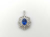 S1.740ct D1.29ct PT900 3.7g Pendant Top