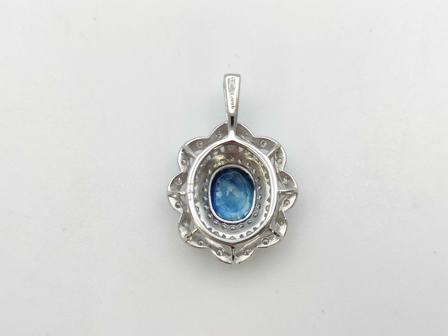 S1.868ct D1.41ct PT900 3.6g Pendant Top