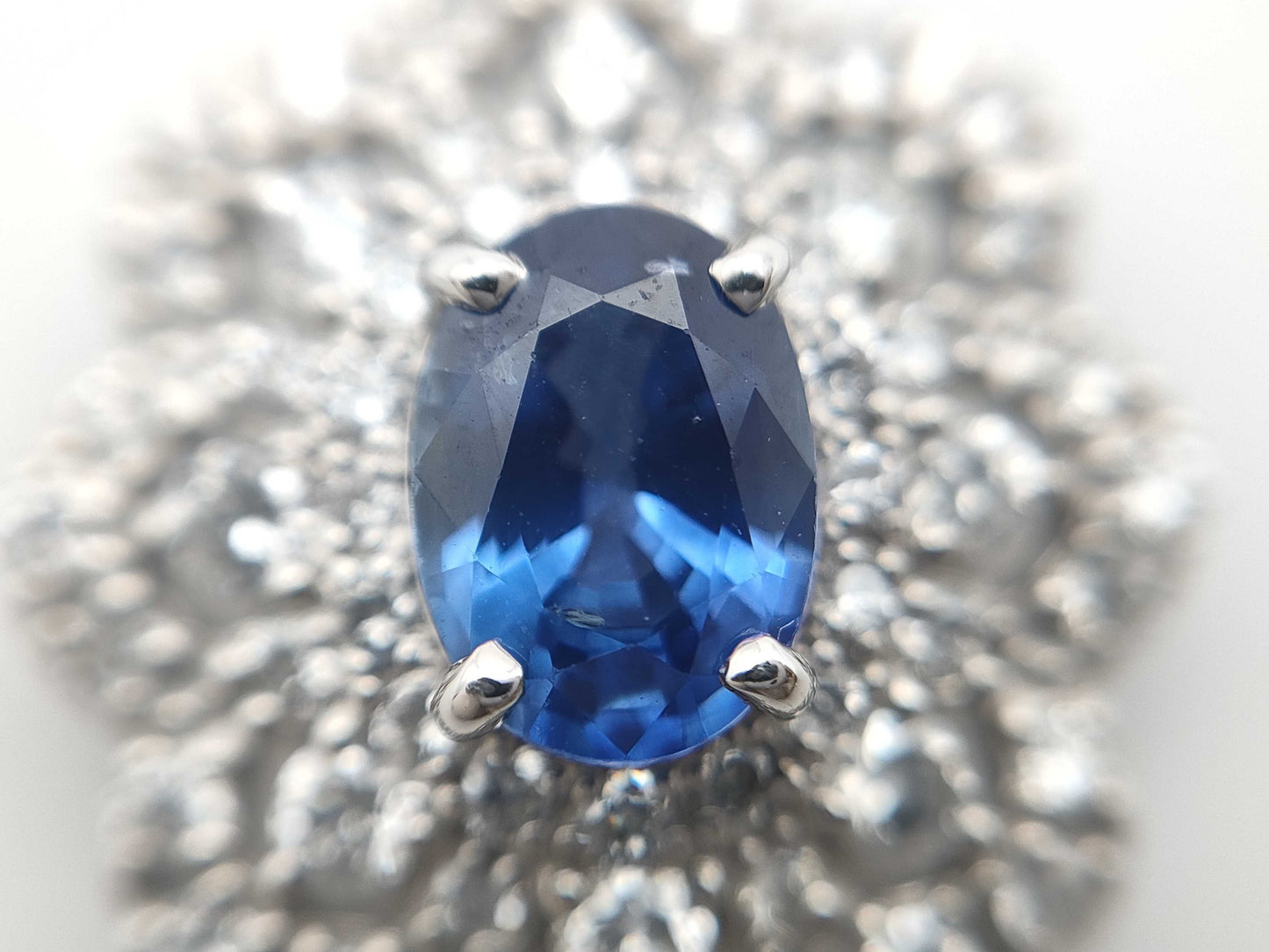 S1.00ct D1.00ct PT900 3.9g Pendant Top