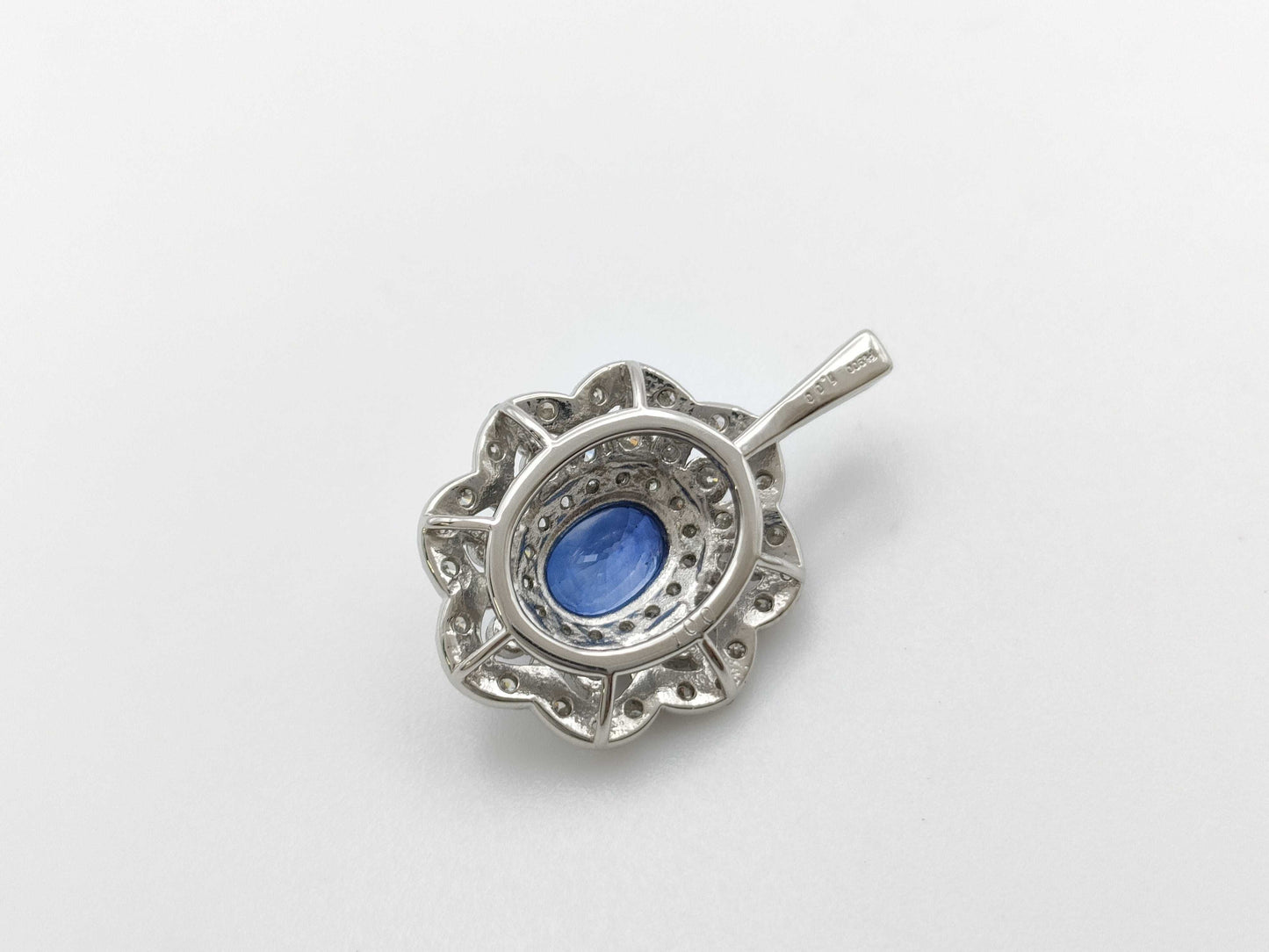 S1.00ct D1.00ct PT900 3.9g Pendant Top