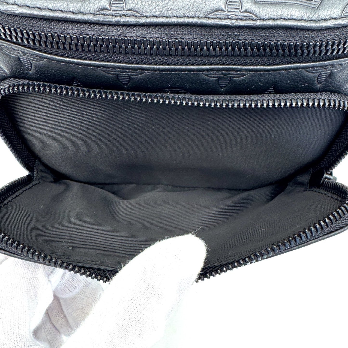 LOUIS VUITTON Monogram Shadow Rush Bum Bag M47058 Waist Bag
