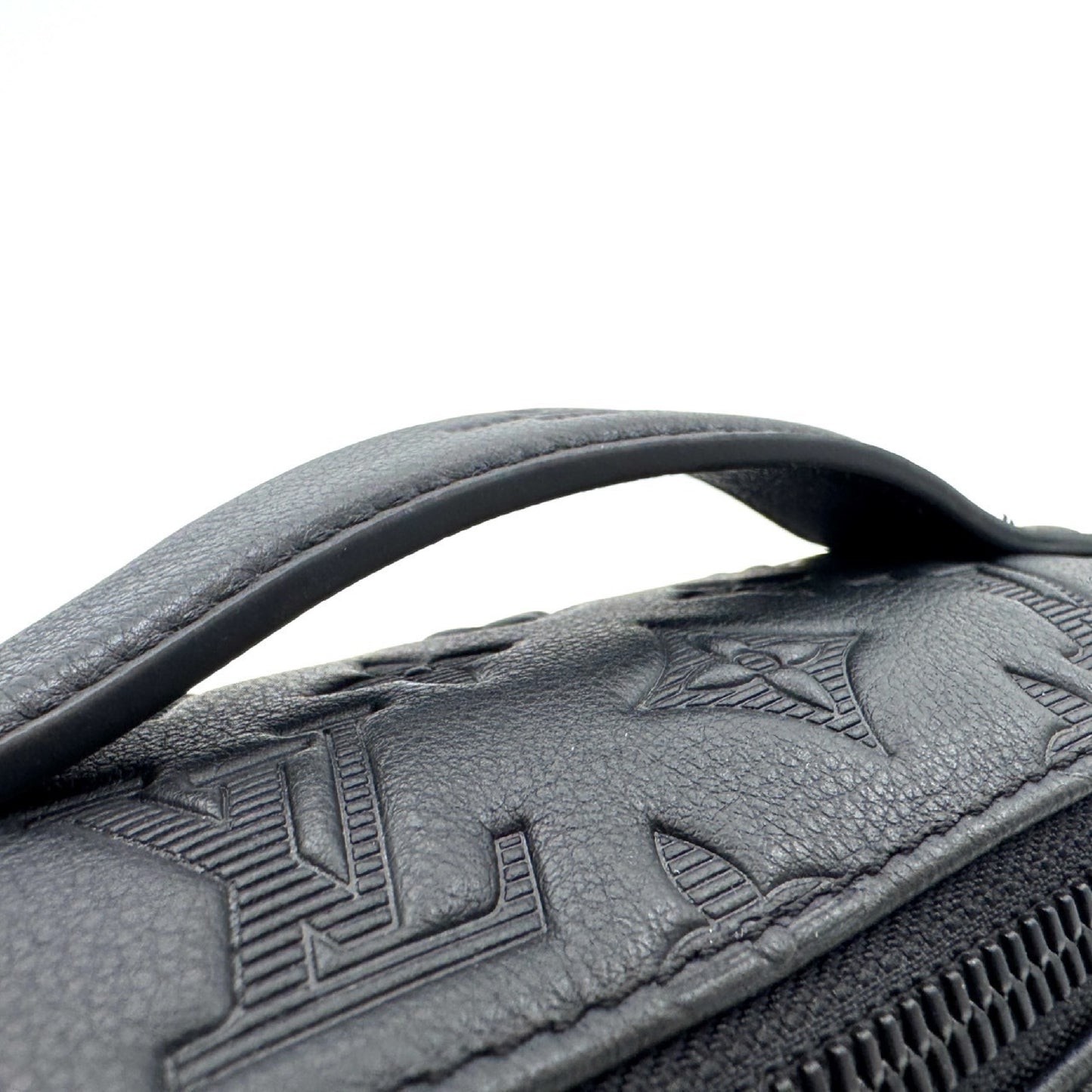 LOUIS VUITTON Monogram Shadow Rush Bum Bag M47058 Waist Bag