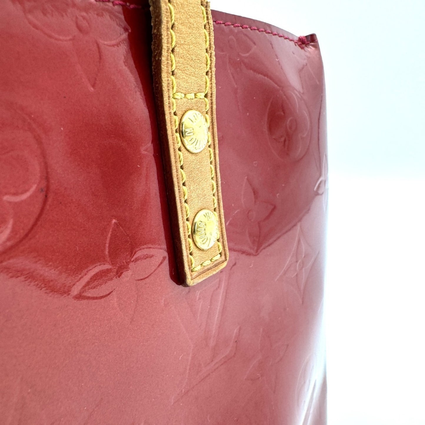 LOUIS VUITTON Vernis Lead PM M91990 Handbag