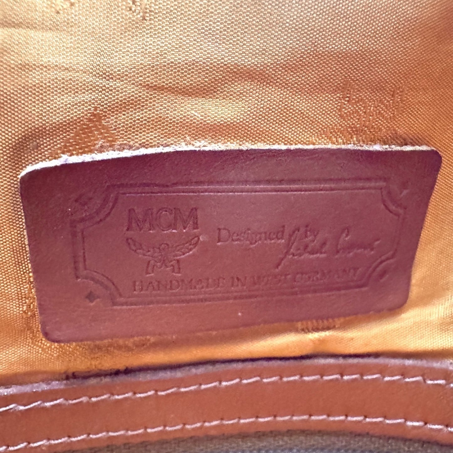 MCM Drawstring Shoulder Bag