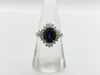 S2.46ct D0.61ct PT900 6.9g Ring
