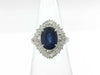 S3.51ct D0.90ct Pt900 9.3g Ring