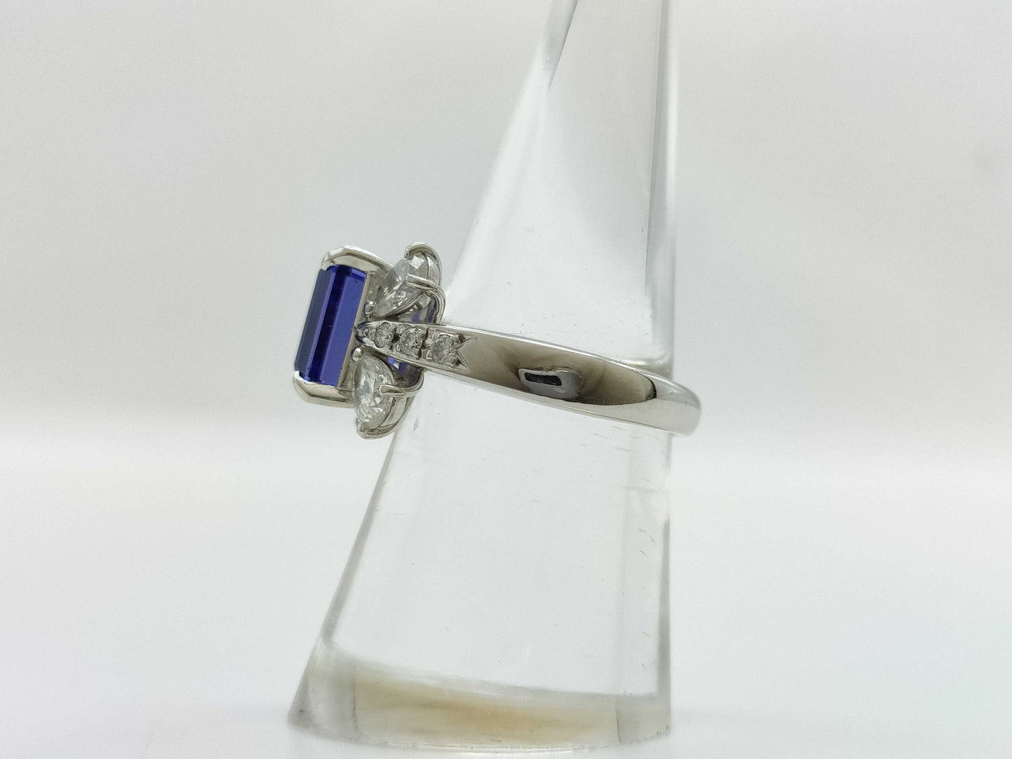 TZ3.61ct D1.084ct PT900 10.2g Ring