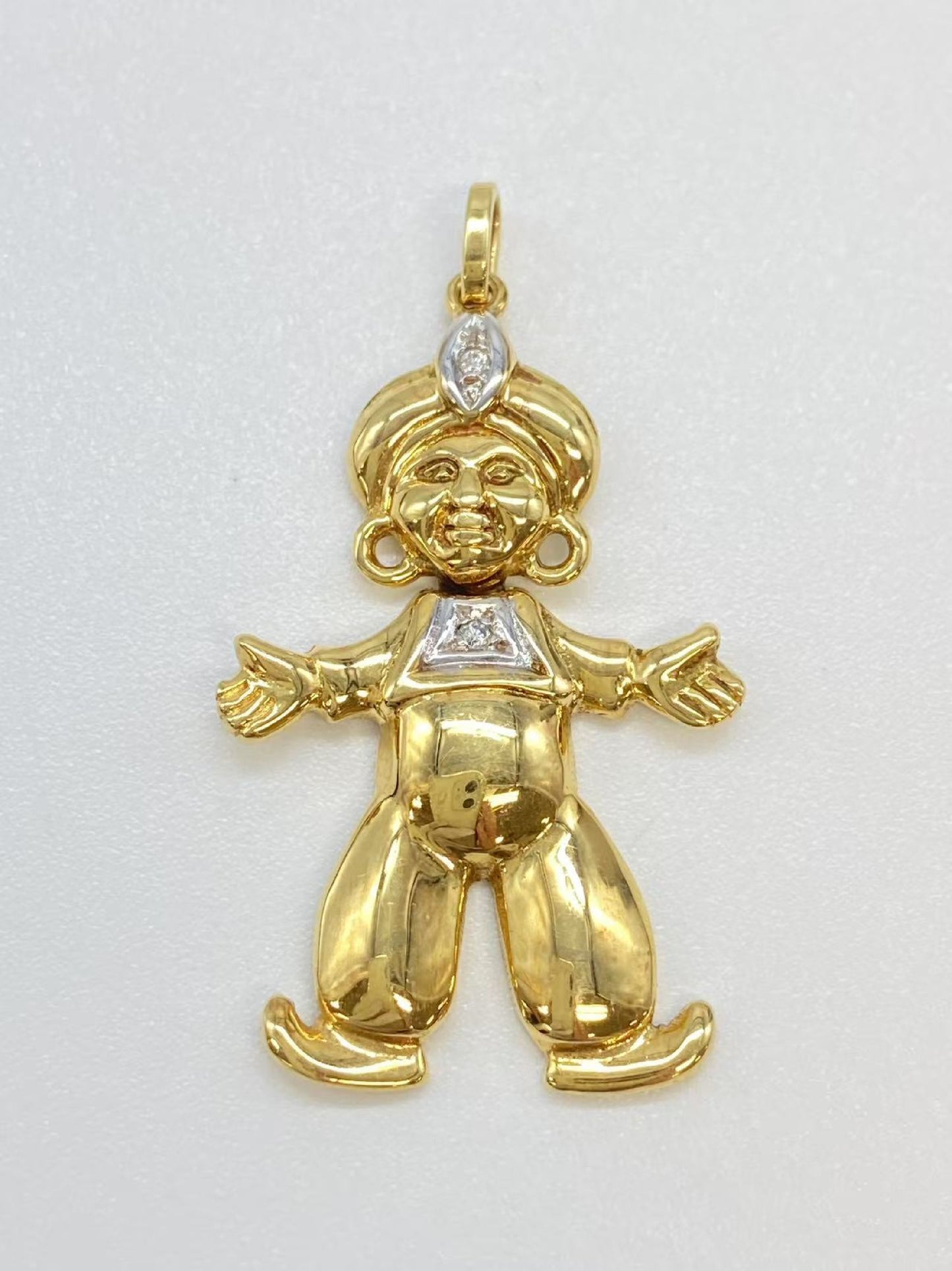 Diamond 750 4.3g Pendant Top