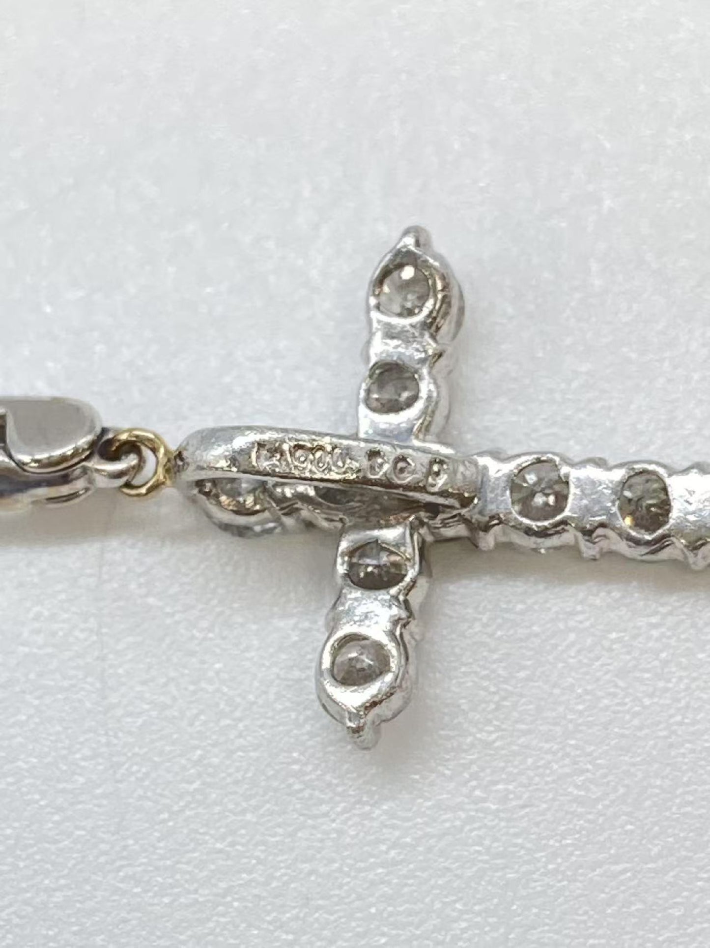D0.8ct Pt850/Pt900 3.5g Necklace