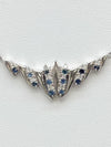 AX 0.33ct D 0.19ct Pt850/Pt900 10.7g Necklace