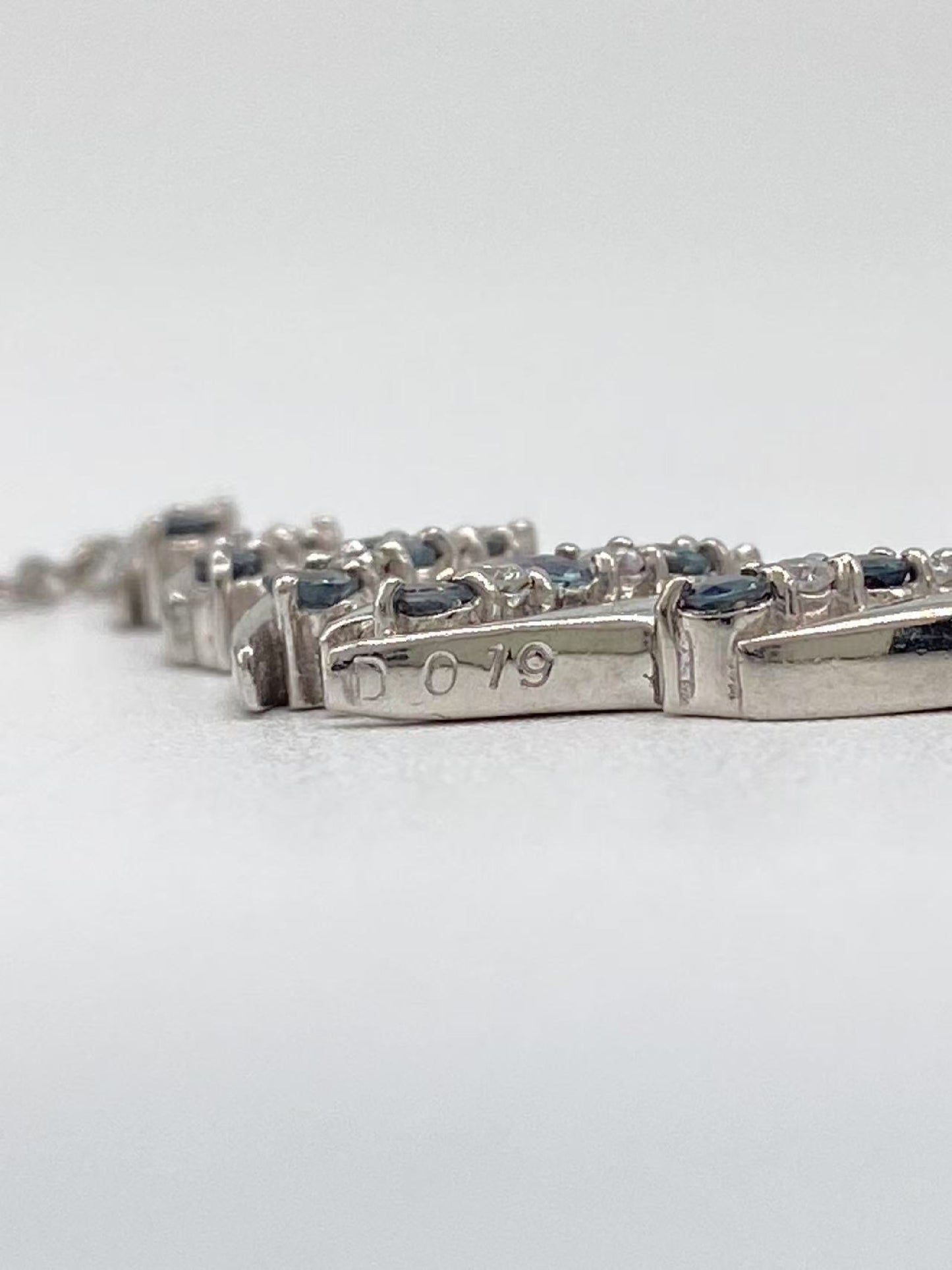 AX 0.33ct D 0.19ct Pt850/Pt900 10.7g Necklace