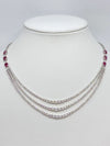 R9.79ct D7.8ct 750 29.2g Necklace