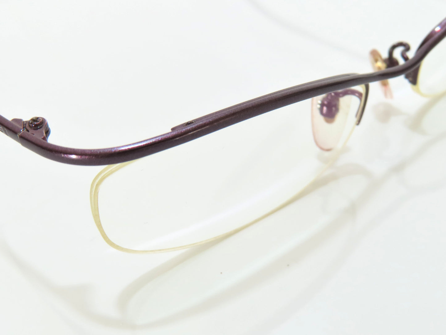 GUCCI Metallic Purple Glasses