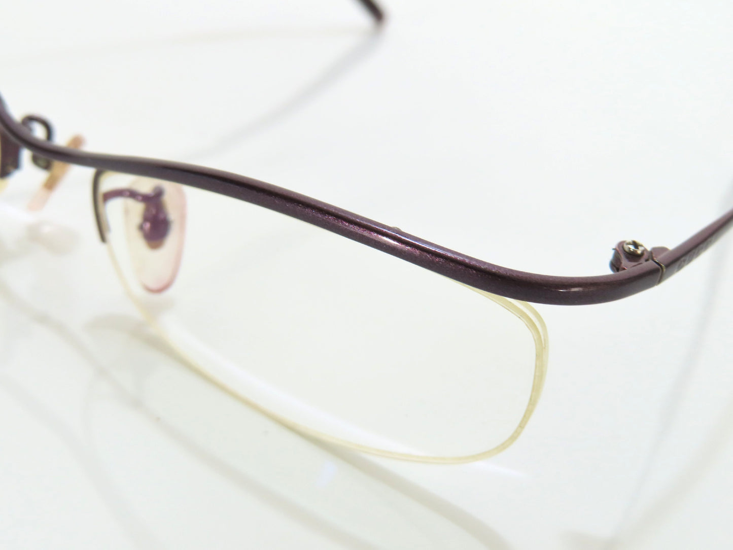 GUCCI Metallic Purple Glasses