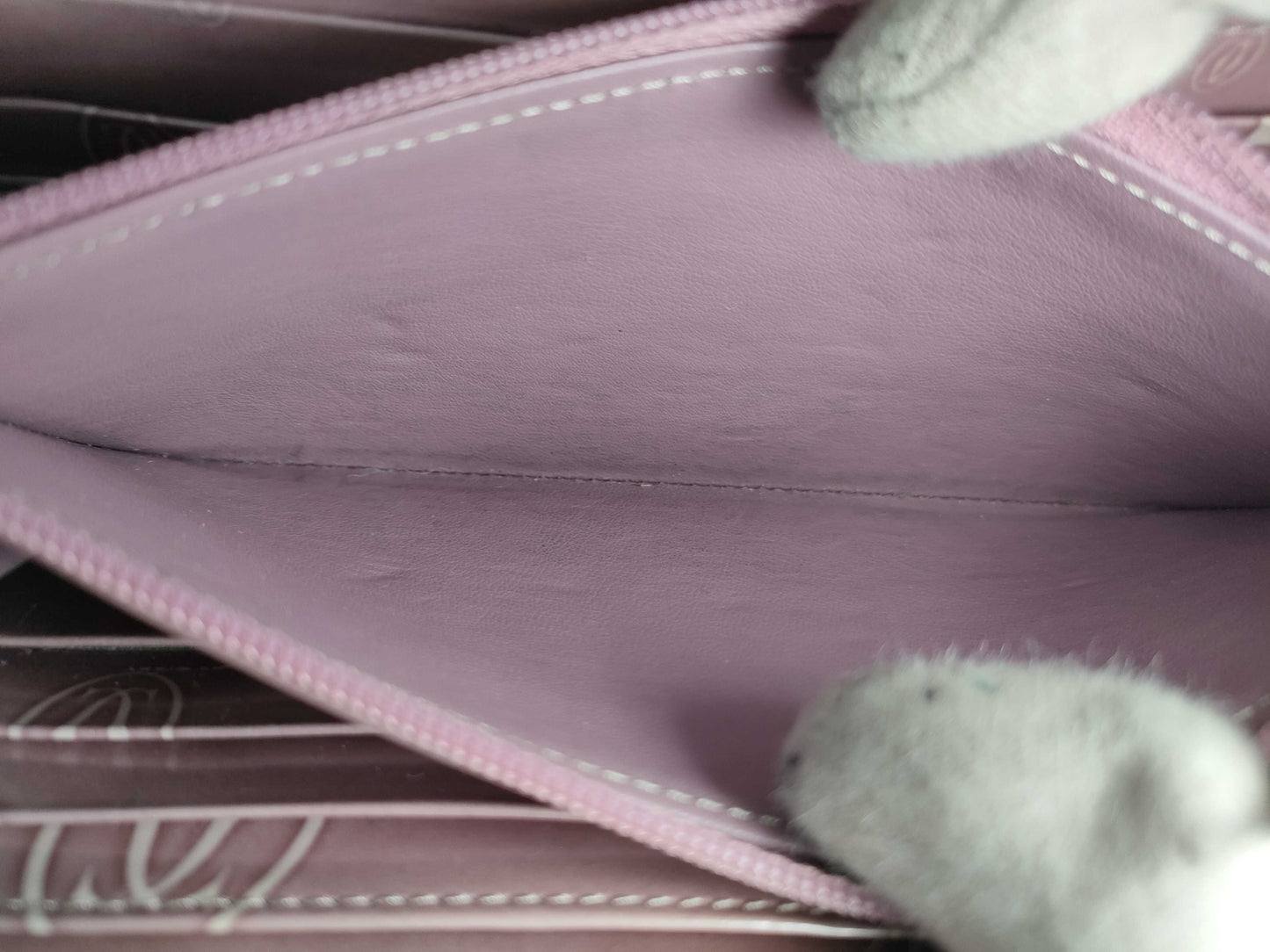 Cartier Happy Birthday Leather Long Wallet, Pink