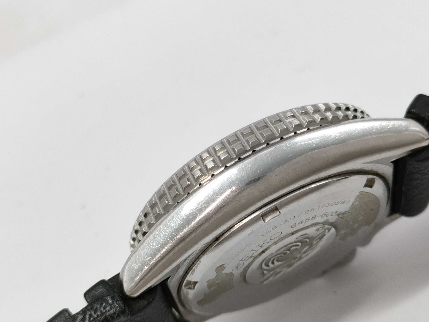 SEIKO 6458-600A 1D0279 QZ Men's Watch, Not Working, No Operational Guarantee