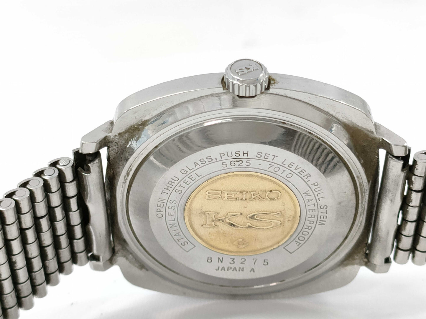 SEIKO KS Hi-Beat 5625-7010 8N3275 AT Current condition, unworkable men's watch