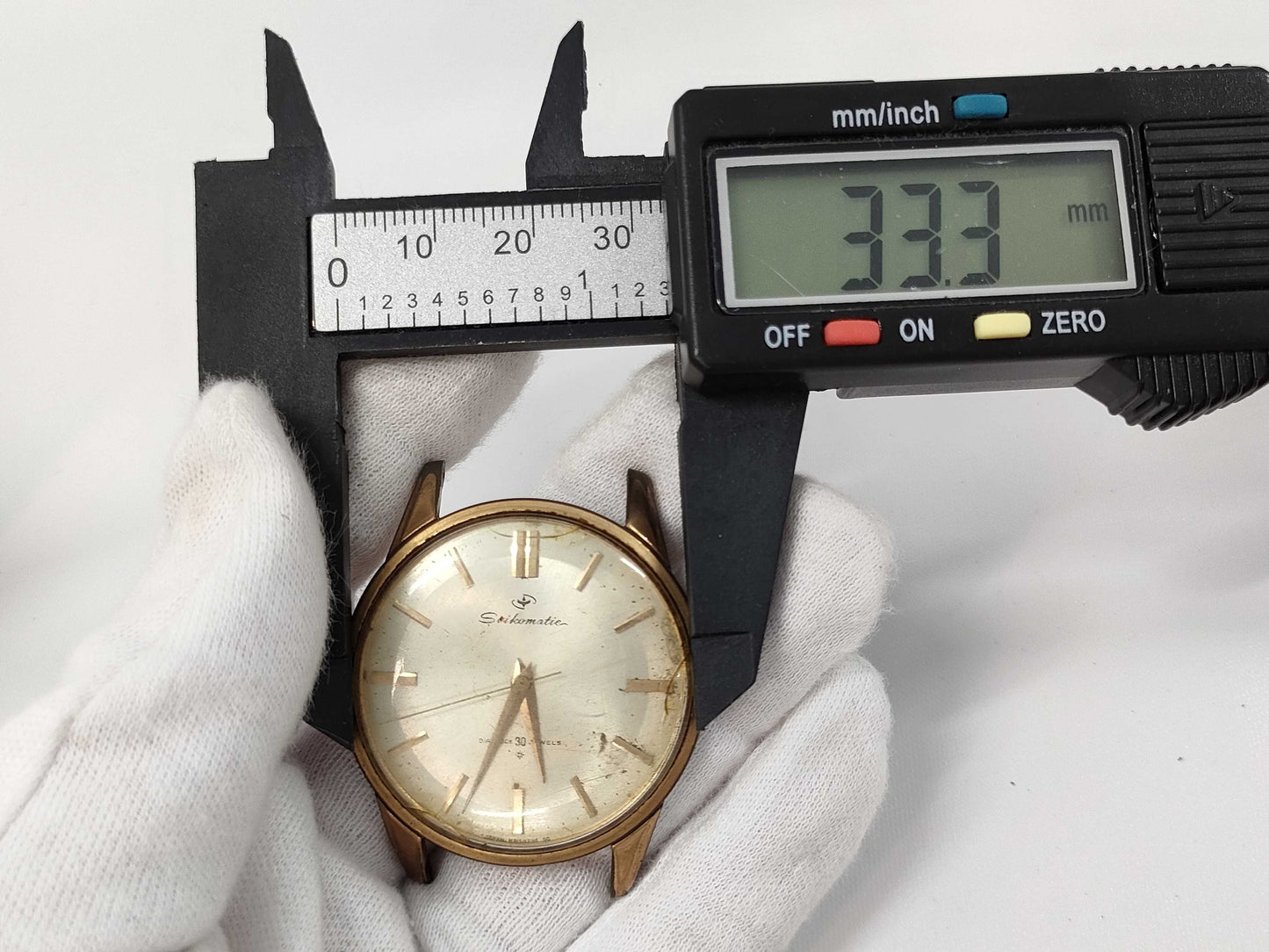 SEIKO Matic 15031D AT Current status Immobile Malfunctioning Men's Watch