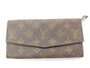 LOUIS VUITTON Monogram LV Monogram Long Wallet Model Number Unknown Serial Number Unknown Wallet