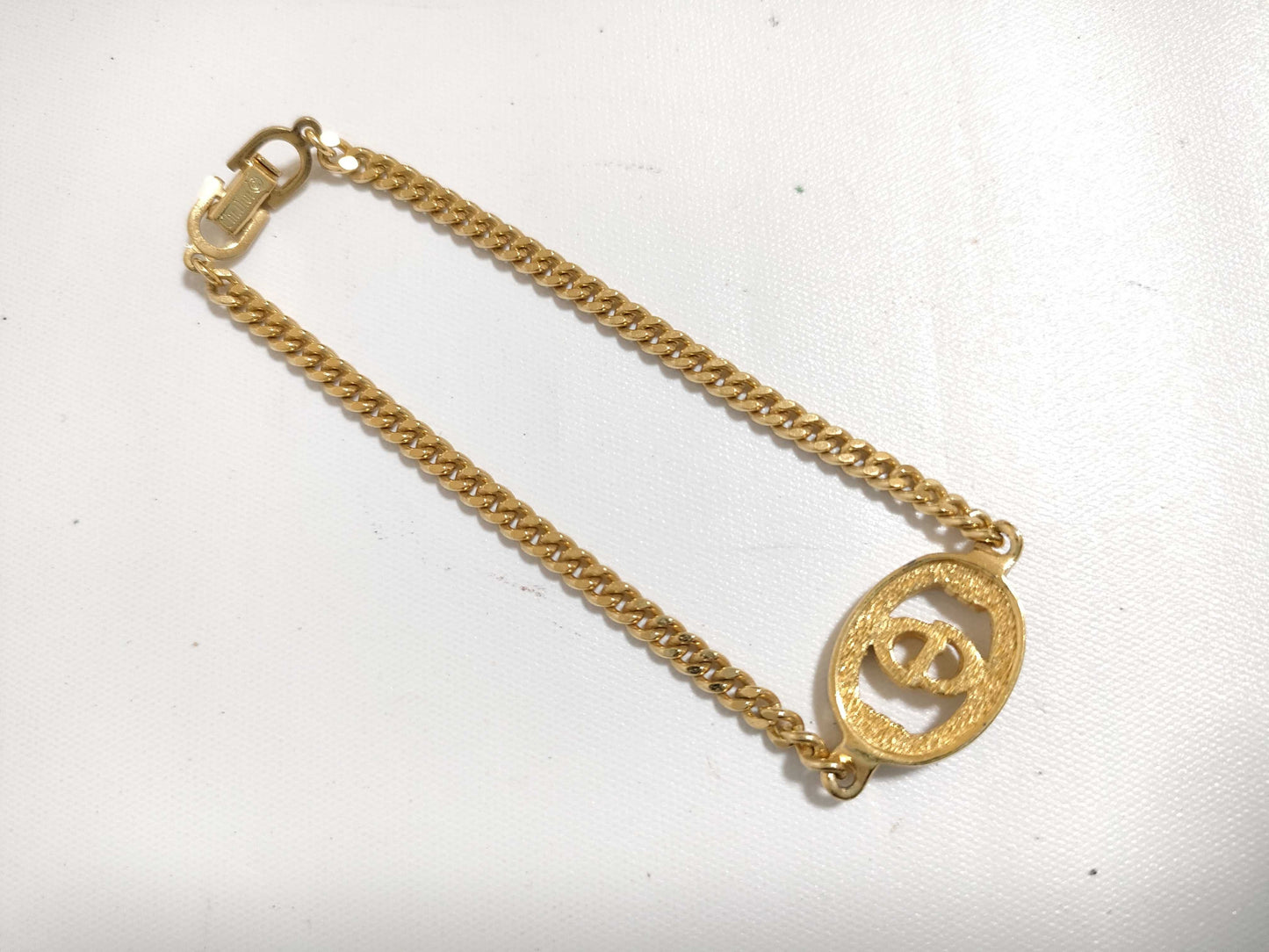 Dior Christian Dior Bracelet GP Gold Bracelet Bangle