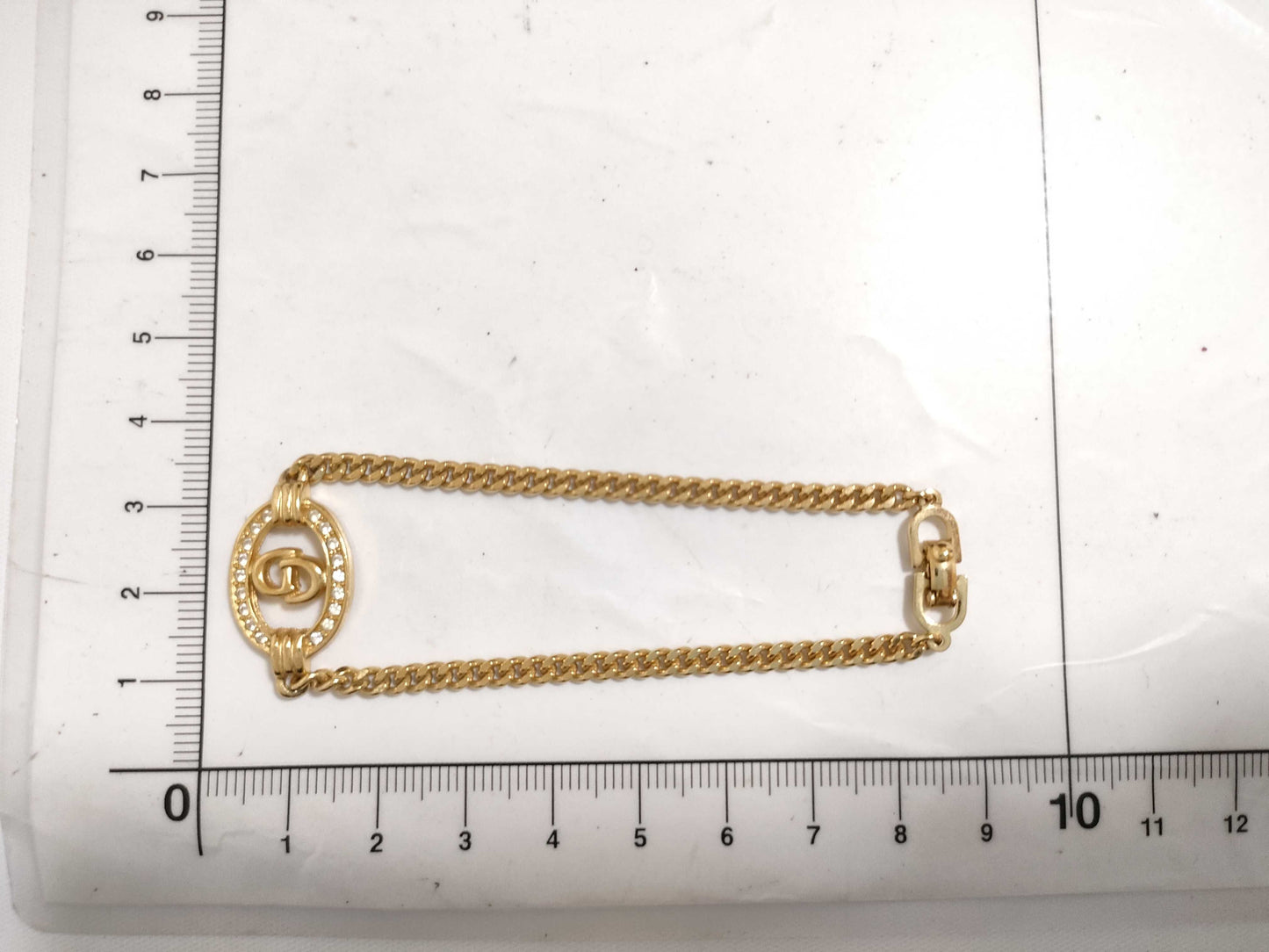 Dior Christian Dior Bracelet GP Gold Bracelet Bangle