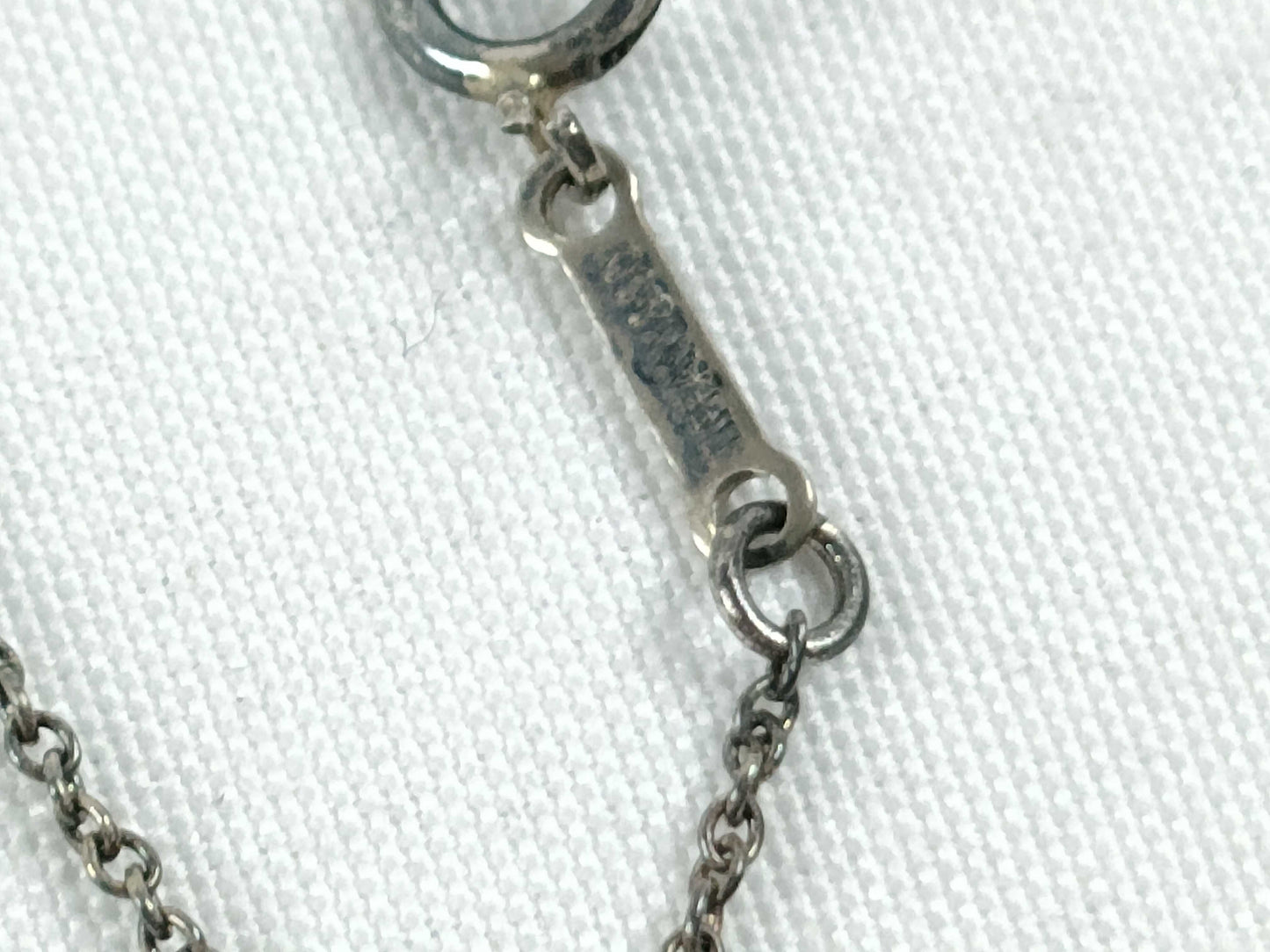 Tiffany & Co. Tiffany Open Heart Necklace SV925 Silver Necklace