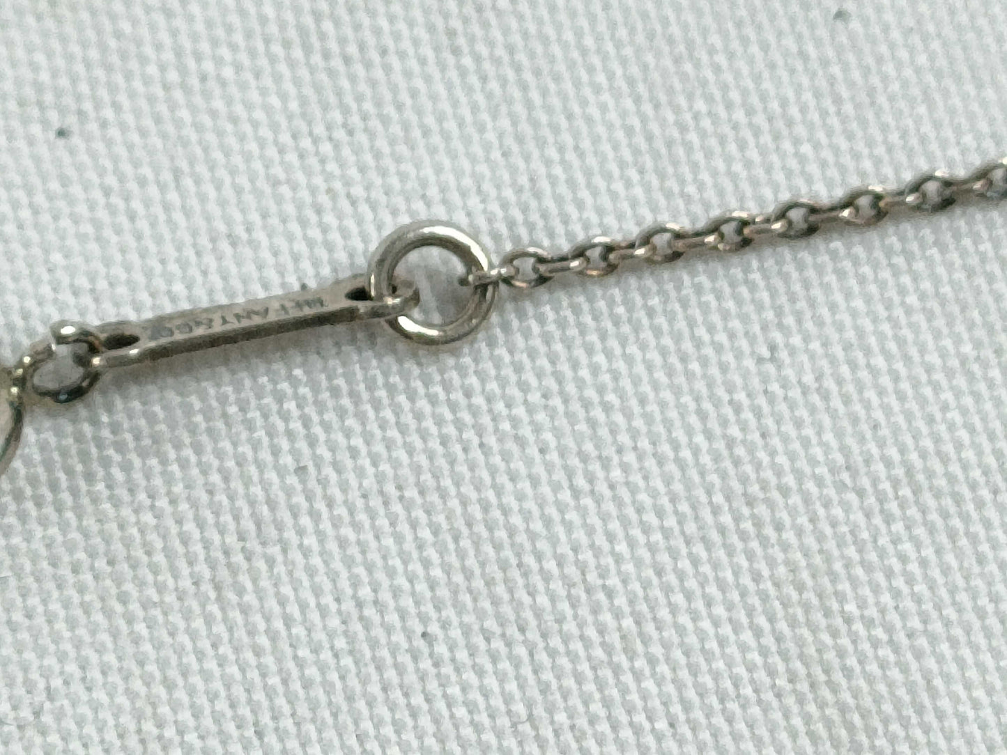 Tiffany & Co. Tiffany Double Loop Necklace SV925 Silver Necklace
